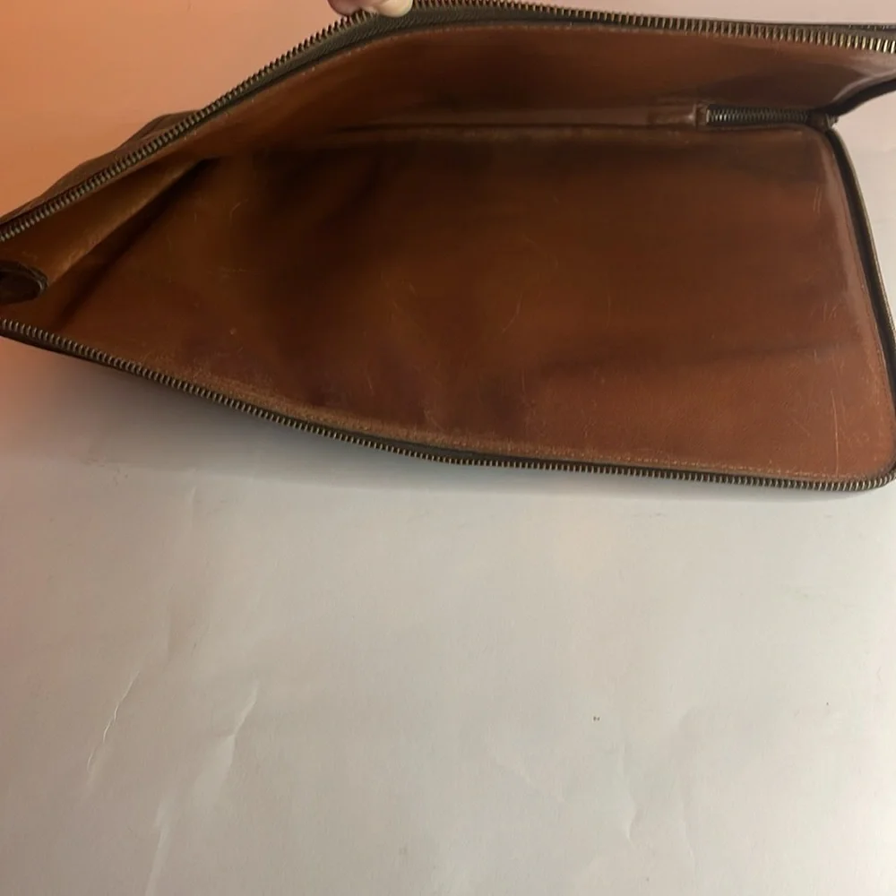 Louis Vuitton Pouch Document Holder 1988 Louis Vuitton Clutch LV Monogram Bag
